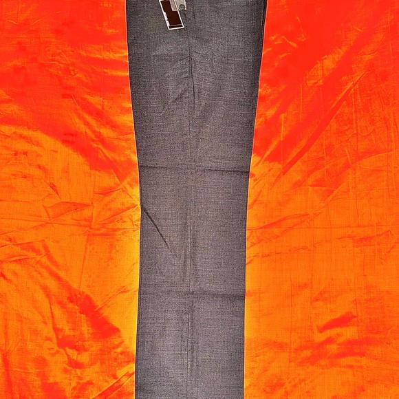 Brand new, Michael Kors, charcoal-gray dress pants. - Picture 2 of 4